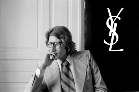 ysl with a name|yves saint laurent founded.